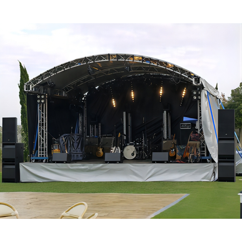 Заводская цена на заказ на открытом воздухе Lage ферменная система сцена для продажи за пределами подиума концертной сцены из алюминиевого сплава 