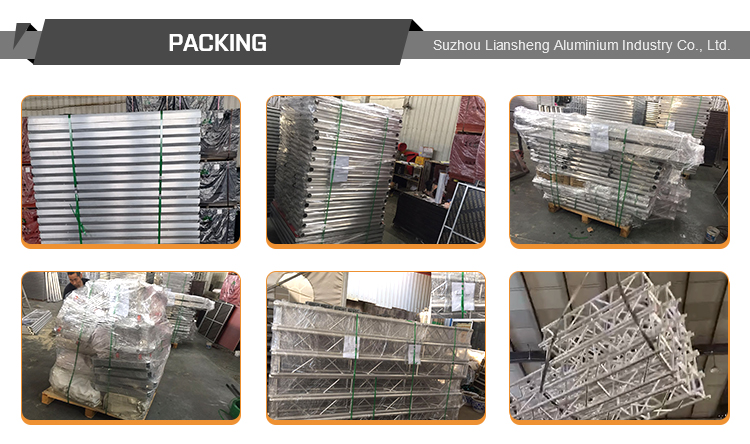 Алюминиевая ферма концертной сцены на крыше А-образной формы