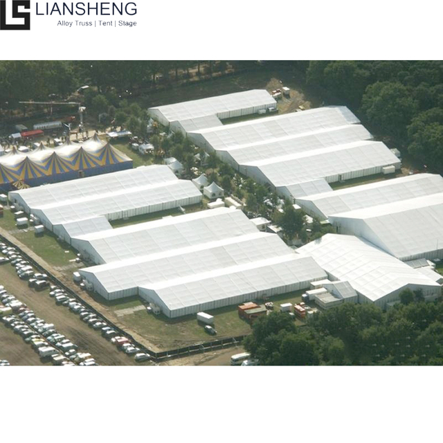 На открытом воздухе постоянный белый на открытом воздухе шатер склада шатров для подгонянного хранением шатра шатра большой емкости