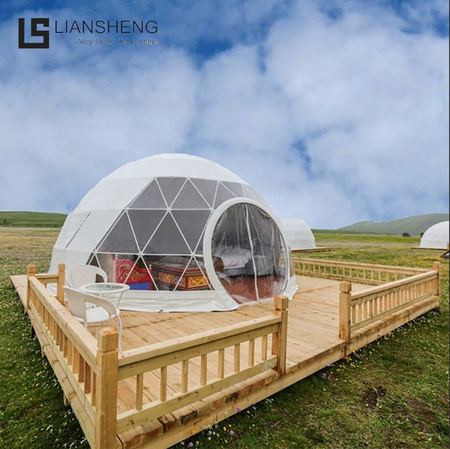 [Серия «Звездное небо»] Сферическая палатка — новое определение эстетики и функциональности временных пространств. Создание бесконечных возможностей для сцен с помощью красоты куполов.