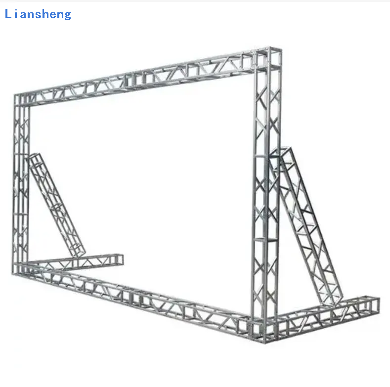 Прямые поставки с фабрики, горячая продажа, 12 x 10 x 6 м, уличная концертная ферменная стойка, система освещения, сценический подиум, концерт с подъемной системой 