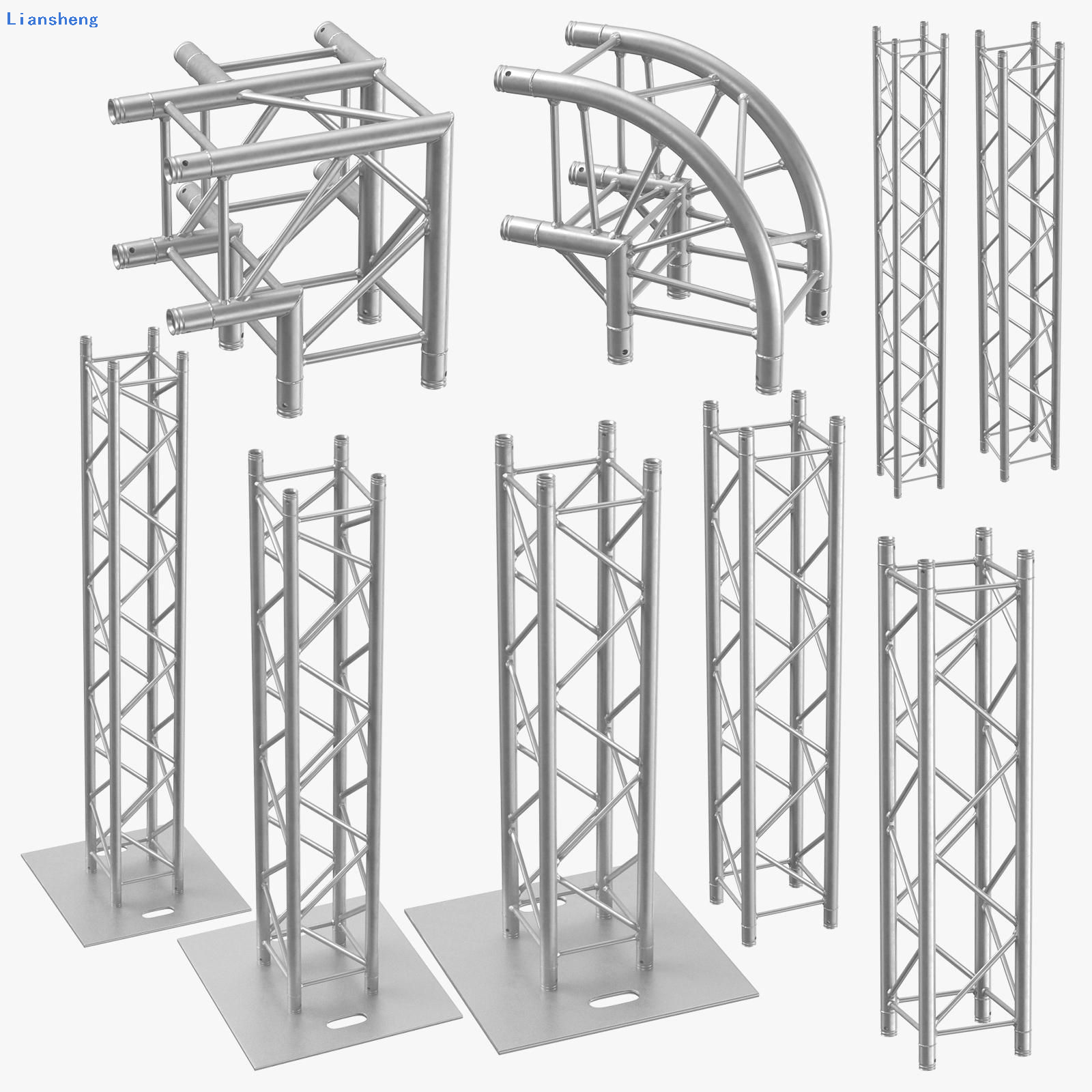 Прямые поставки с фабрики, горячая продажа, 12 x 10 x 6 м, уличная концертная ферменная стойка, система освещения, сценический подиум, концерт с подъемной системой 