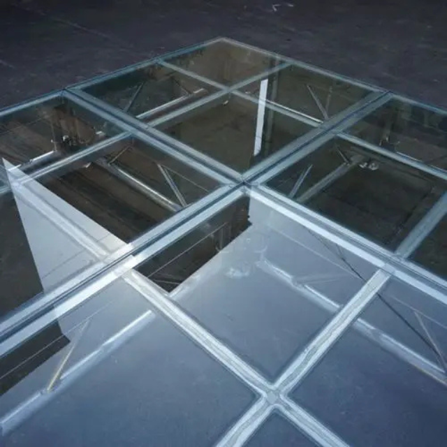 Складная портативная стеклянная алюминиевая свадебная сцена