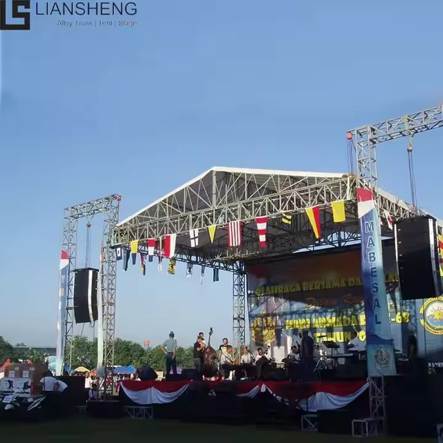 Высококачественная ферма со светодиодным экраном для концертного дисплея