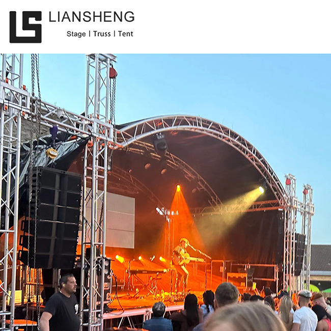 Сферическая сцена для мероприятий Crown Dome высотой 7 м