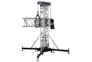 Освещение и динамики Ферменная система подъемной башни