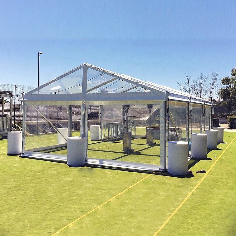 Ветрозащитная алюминиевая рама, стеклянная палатка для вечеринок, огнезащитная палатка для вечеринок, оптовая продажа, белая палатка с твердой боковой стенкой для тяжелых условий эксплуатации