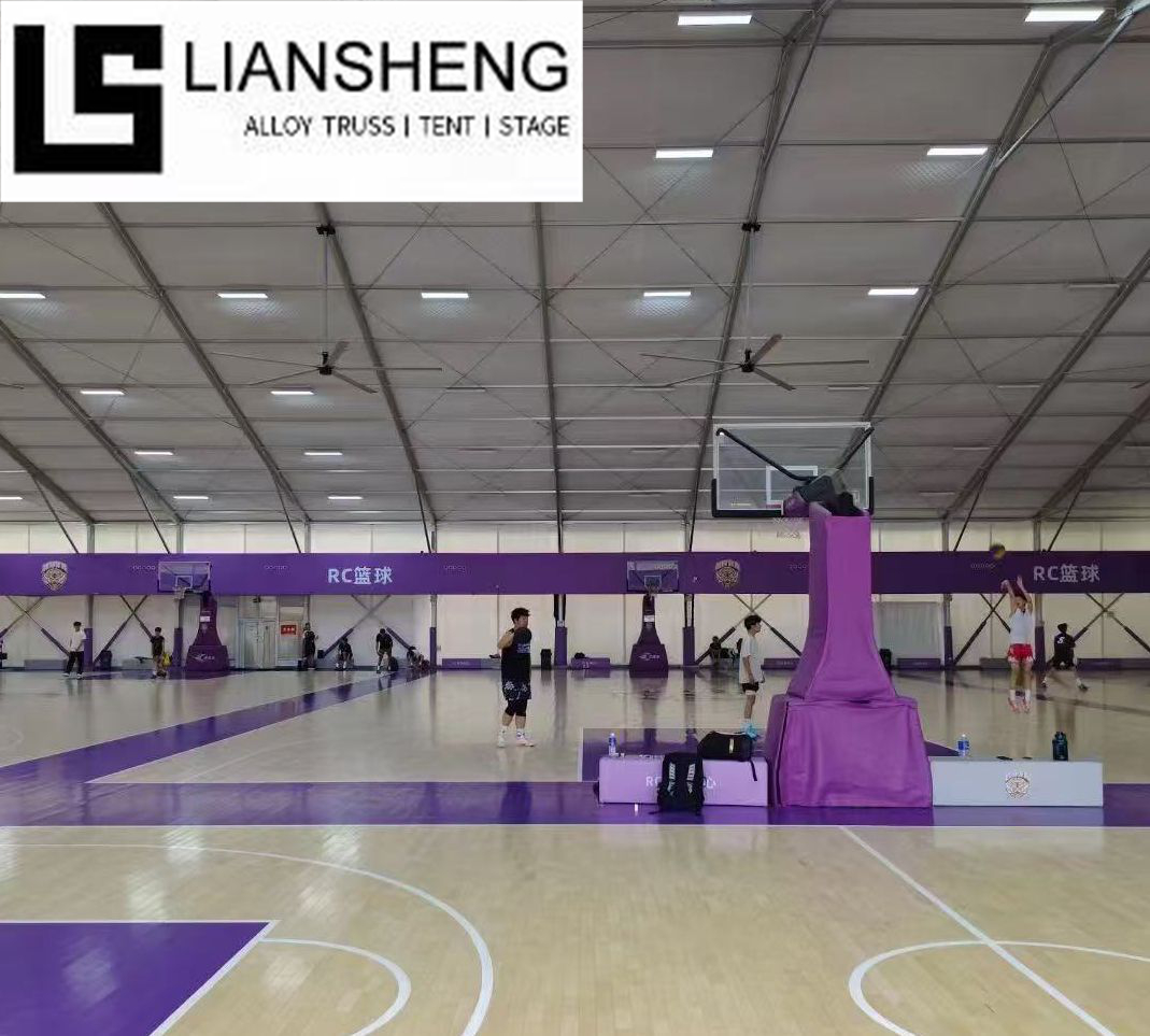 Прямые поставки с фабрики, алюминиевая палатка, уличная палатка с высокой усиленной конструкцией, палатка для спортзала, баскетбольная палатка, теннисный корт, спортивная палатка
