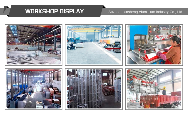 Складная портативная стеклянная алюминиевая свадебная сцена