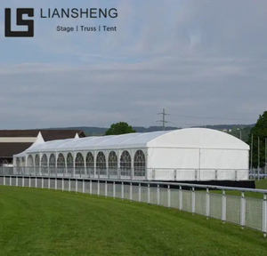 Высококачественная алюминиевая палатка для хранения промышленного склада, устойчивая к атмосферным воздействиям, быстрая установка