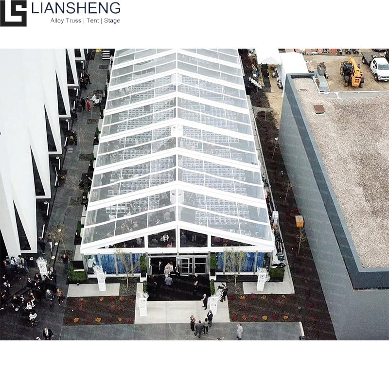 Настроить высокое качество небольшой 50-100 человек алюминиевый белый уличный 10X10 палатка для свадебной подкладки