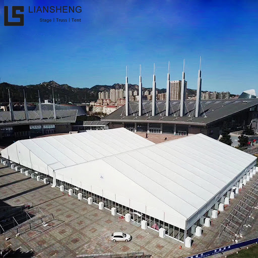 [Серия Sky Dome] Очень большой выставочный шатер 30 × 70 м — 2100㎡ Арт-пространство без колонн, новое определение безграничных возможностей выставочной архитектуры