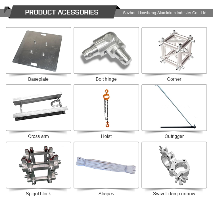 Складная портативная стеклянная алюминиевая свадебная сцена