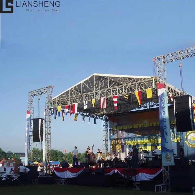 Ляньшэн · Серия «Шторм» | Ферменная сценическая система профессионального уровня 10 x 7 м