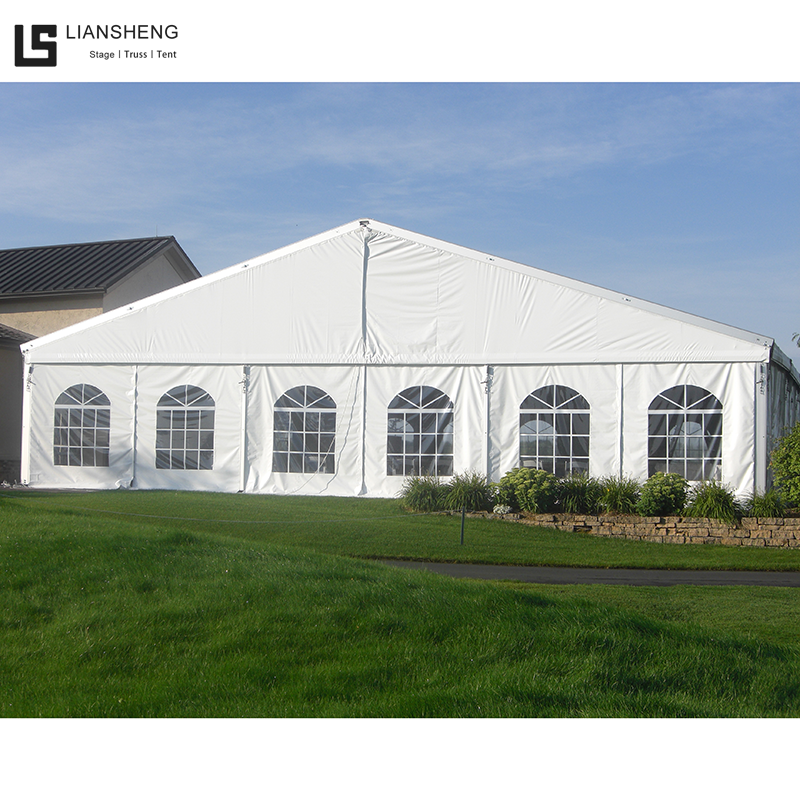 Роскошная ветрозащитная палатка, водонепроницаемая палатка из ПВХ с навесом для баскетбольной площадки, алюминиевая рама, спортивная палатка с постоянной структурой