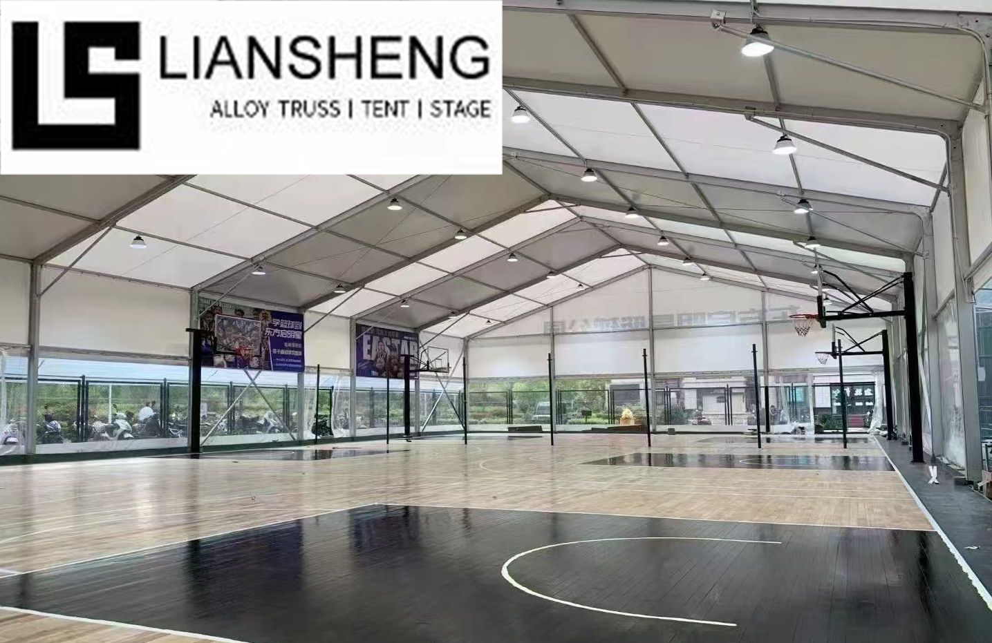 Сверхбольшие палатки для спортивных мероприятий, легко монтируемые и передвижные, с широкими возможностями индивидуальной настройки, подходящие для различных видов деятельности