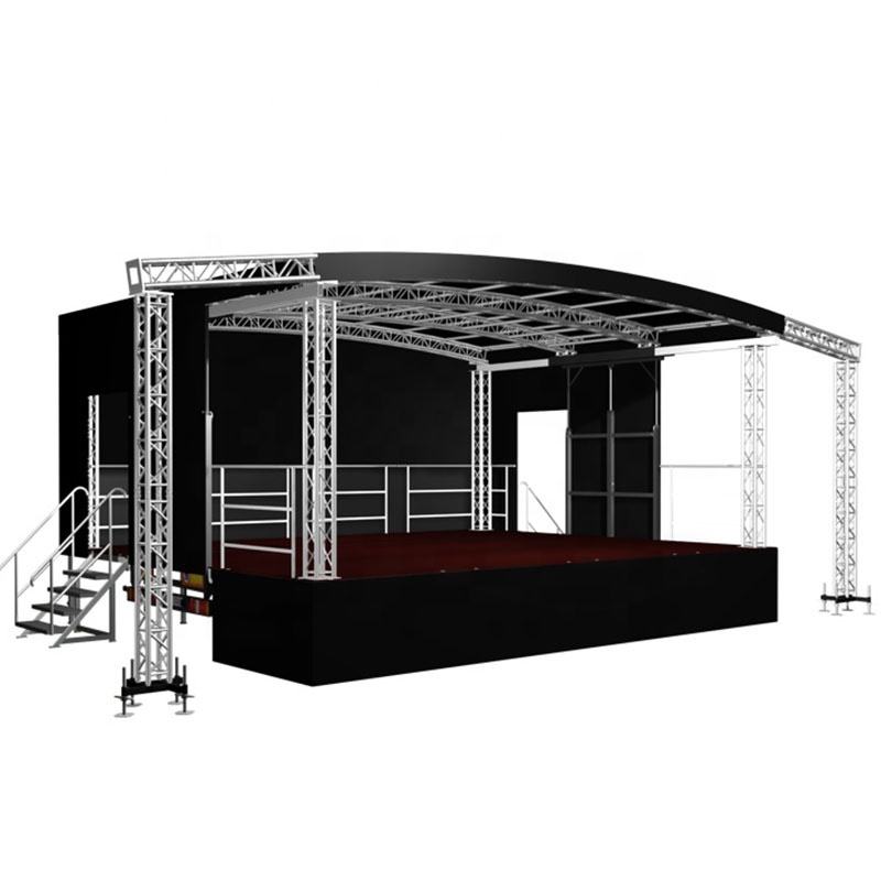Алюминиевая платформа для большой сцены Palco Para Show Eventos Estrutura Palco