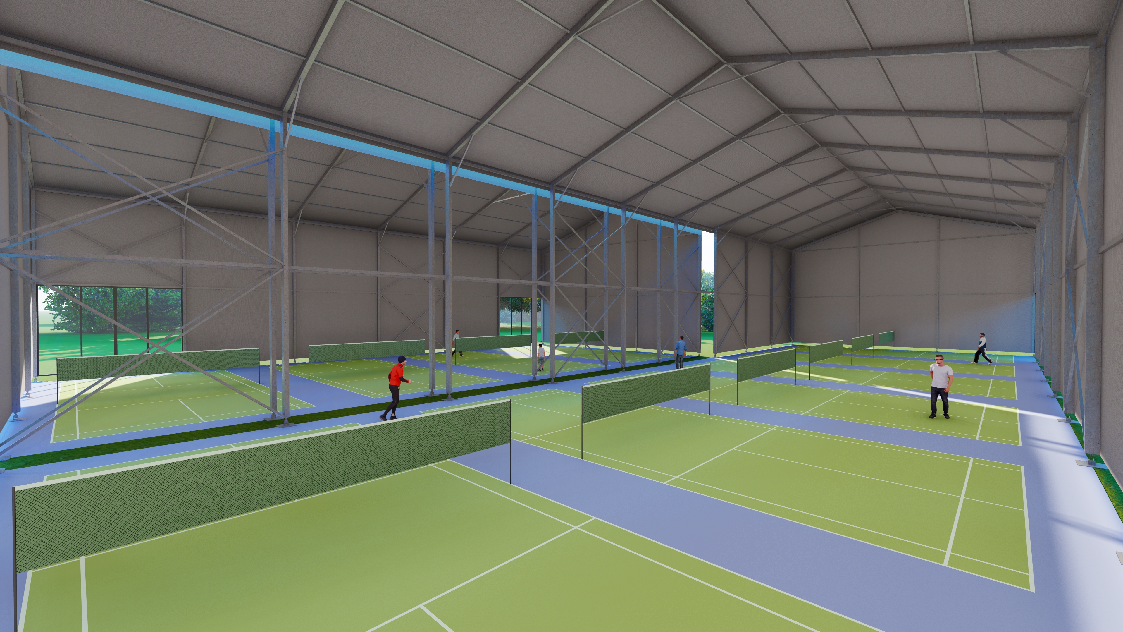 Liansheng 20mx30m алюминиевая рама спортивная палатка для баскетбольной палатки для теннисной палатки 