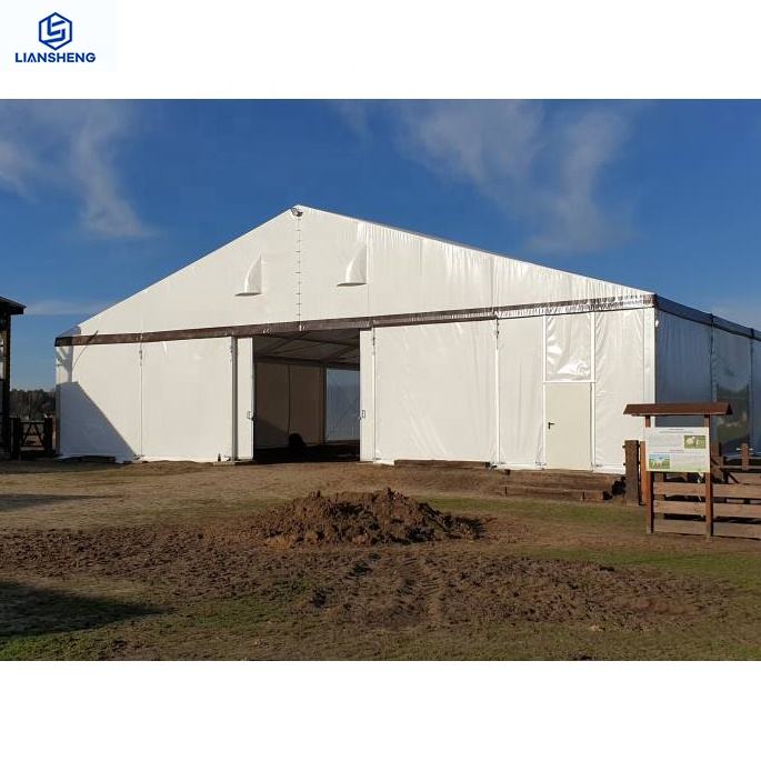 Прочные водоустойчивые сверхмощные модульные алюминиевые шатры 20кс50м для структуры склада
