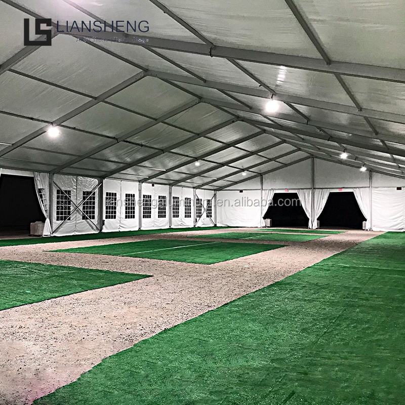 Прочные водоустойчивые сверхмощные модульные алюминиевые шатры 20кс50м для структуры склада