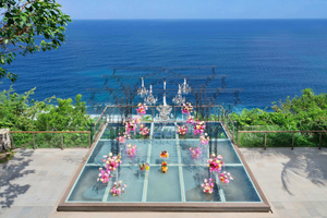 Складная портативная стеклянная алюминиевая свадебная сцена