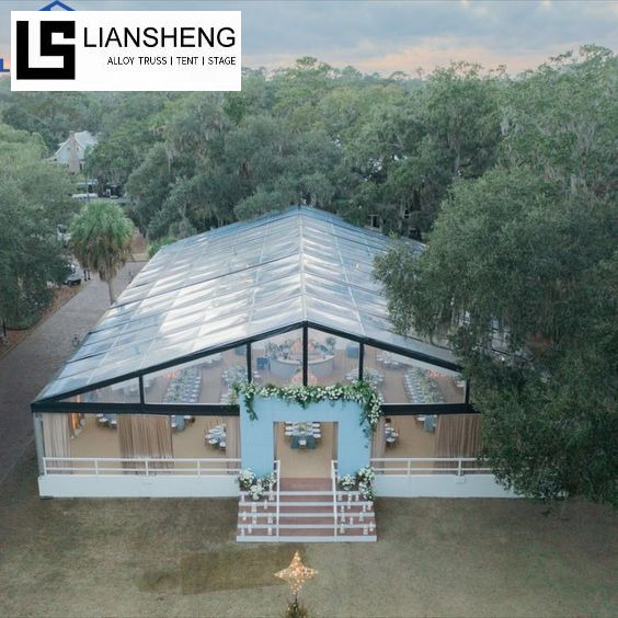 Большая прозрачная алюминиевая рама Производитель свадебных палаток Поставщик роскошных палаток для вечеринок