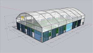  Большой размер, высокое качество, уличная теннисная палатка, палатка для баскетбола, палатка для игры в падель, футбольная палатка для соревнований