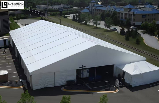 Высокое качество заводская цена алюминиевая промышленная палатка складская палатка ПВХ большая палатка для хранения