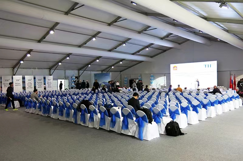 Выставочная палатка с алюминиевой рамой высшего качества 